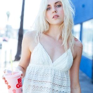 Macrame Urban Outfitters blouse/ tank